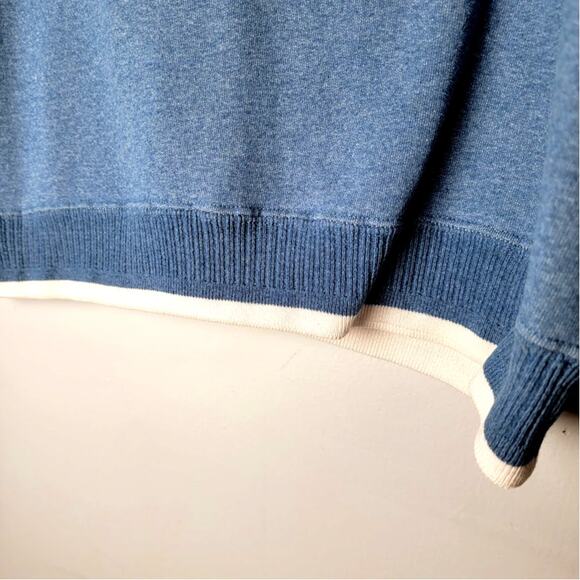 Vintage Disney Mickey Mouse Sweatshirt Large Blue USA Made 80s 90s Pullover - Picture 5 of 11